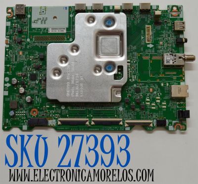 MAIN ORIGINAL PARA TV LG QNED 4K UHD SMART TV / NUMERO DE PARTE EBT67329501 / EAX69763506 / EAX69763506(1.0) / 67329501 / PANEL NC650EQH-ABLH1 / DISPLAY HV650QUB-E9E / MODELO 65QNED80AQA / 65QNED80AQA.BUSGLKR
