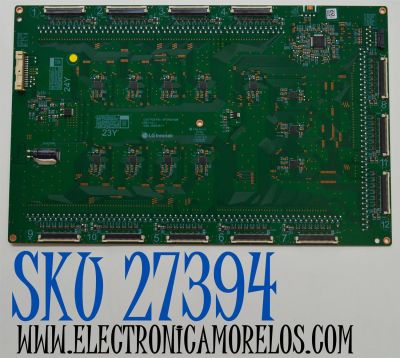 LED DRIVER ORIGINAL PARA TV LG / NUMERO DE PARTE EBR39174702 / 3PCR03189B / EPLH28CE1A / JAC04-0290A-P1 / 86QNED90 / PANEL NC860QQD-VBMH5 / DISPLAY HF860QUB-E2D / MODELO 86QNED90TAA / 86QNED90TAA.BUSFLJR