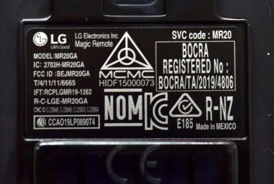 CONTROL REMOTO MAGIC ORIGINAL PARA TV LG / CON COMANDO DE VOZ / NUMERO DE PARTE AKB75855501 / MR20GA / 2703H-MR20GA / BEJMR20GA / MR20 / RCPLGMR19-1262 / R-C-LGE-MR20GA / MODELO 86NANO90 / 75UN8570 / 65NANO97 / 55NANO91 / 49UN73006 / 43UN7190 / OLED55 - Imagen 3