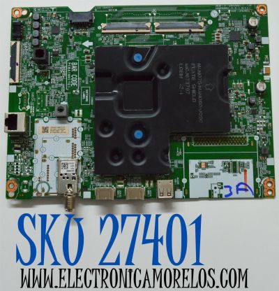 MAIN ORIGINAL PARA TV LG 4K UHD HDR SMART TV / NUMERO DE PARTE 21201-03934 / EAX69762805 / EAX69762805(1.0) / 1000196717 / 65UQ70.BOE / PANEL BOEI650WQ1QF7D / DISPLAY HV650QUB-F7D / BOARD HV650QUB_N9E_L2_S4 / HV650QUB_N9E_R2_S1 / MODELO 65UQ7570PUJ.CWMFBH