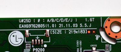 MAIN ORIGINAL PARA TV LG 4K UHD HDR SMART TV / NUMERO DE PARTE 21201-03934 / EAX69762805 / EAX69762805(1.0) / 1000196717 / 65UQ70.BOE / PANEL BOEI650WQ1QF7D / DISPLAY HV650QUB-F7D / BOARD HV650QUB_N9E_L2_S4 / HV650QUB_N9E_R2_S1 / MODELO 65UQ7570PUJ.CWMFBH - Imagen 3