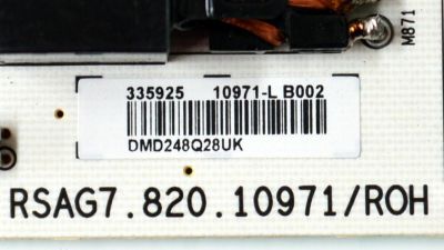 FUENTE DE PODER ORIGNAL PARA TV HISENSE / NUMERO DE PARTE 335925 / RSAG7.820.10971/ROH / CQC13134095636 / HDCEM1 / 10971-L B002 / PANEL HD500Y3U53-T0LG /  DISPLAY T500QVN04.1 / BOARD 50T32 S1A XR BD / 50T39 S0W XL BD / MODELO 50U6H / 50U61GUA - Imagen 2