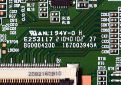 T-CON ORIGINAL PARA TV SHARP / NUMERO DE PARTE K0006HVZF / 167003945A / BG0004200 / ZAZZ / PHH2A R008J / PANEL K650WDF / DISPLAY JR645R3HA3L / MODELO 4P-B65EJ2U - Imagen 2