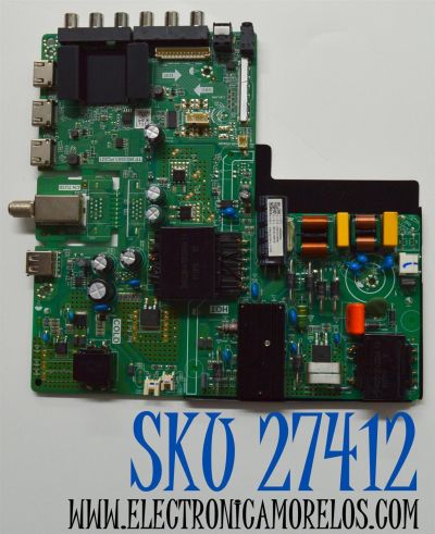 MAIN FUENTE COMBO ORIGINAL PARA TV SCEPTRE 4K UHD HDR / NUMERO DE PARTE 60103-00919 / TP.MS3683.PC821 / 4300085908 / 67B8 / 20210514_171042 / PANEL BOEA550WU1 / DISPLAY LC546PU4L 01 / MODELO U557CV-UMRB / N55 P1TV83BE