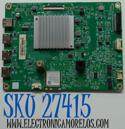 MAIN ORIGINAL PARA TV VIZIO 4K UHD HDR QLED SMARTCAST / NUMERO DE PARTE XNCB02K013 / 715GD526-M0B-B00-004L / (X)XNCB02K013010X / NQ3KQ4 / PANEL TPT430WR-QVN03.U / DISPLAY T430QVN03.T / BOARD 43T10-S0G XR BD / 43T10-S0F XL BD / MODELO VQD43M-0801 LTPWV5HA