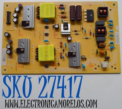 FUENTE DE PODER ORIGINAL PARA TV VIZIO / NUMERO DE PARTE ADTVN1810ABR / 715GD507-P02-000-B03S / (X)ADTVN1810ABR / OSP430501 / 6787517A0455 / PANEL TPT430WR-QVN03.U / DISPLAY T430QVN03.T / MODELO VQD43M-0801 / VQD43M-0801 LTPWV5HA