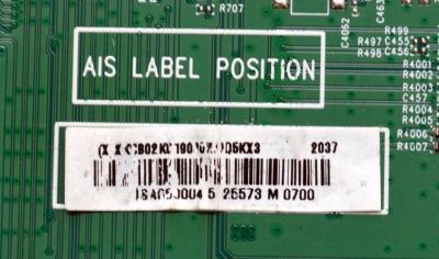 MAIN ORIGINAL PARA TV VIZIO 4K UHD HDR SMARTCAST / NUMERO DE PARTE XCB02K019 / 715GA755-M01-B00-005Y / (X)XCB02K019030X / PANEL T650QVF09.4 / DISPLAY T650QVN07.2 / MODELO P65QX-H1 - Imagen 4