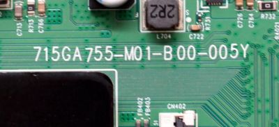 MAIN ORIGINAL PARA TV VIZIO 4K UHD HDR SMARTCAST / NUMERO DE PARTE XCB02K019 / 715GA755-M01-B00-005Y / (X)XCB02K019030X / PANEL T650QVF09.4 / DISPLAY T650QVN07.2 / MODELO P65QX-H1 - Imagen 3