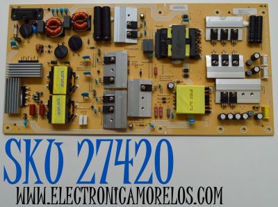 FUENTE DE PODER ORIGINAL PARA TV VIZIO / NUMERO DE PARTE ADTVJ1834ABP / 715GA650-P01-000-003S / (X)ADTVJ1834ABP / KSP650608 / 5025573A0166 / A2009450092 / PANEL T650QVF09.4 / DISPLAY T650QVN07.2 / MODELO P65QX-H1