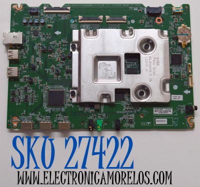 MAIN ORIGINAL PARA TV LG 4K UHD SMART TV / NUMERO DE PARTE 37173301 / EAX69766823 / EAX69766823(1.0) / EBT37173301 / PANEL NC860TQF-AAKH6 / DISPLAY LC860DQR (SR)(A1) / MODELO  86UQ7070ZUD / 86UQ7070ZUD.BUSYFKR