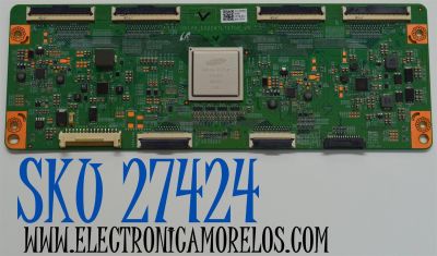 T-CON ORIGINAL PARA TV SAMSUNG / NUMERO DE PARTE BN96-35079A / UD120_EU22ATLTSTG2_V0.2 / LMF750F J02-K / 35079A / J33117G6K0ASZ / PANEL CY-GJ075HGLV9H / DISPLAY LSF750F J02-K01 / MODELO UN75JU6500FXZA / UN75JU6500FXZA TD03 / UN75JU6500FXZA UD04