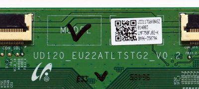 T-CON ORIGINAL PARA TV SAMSUNG / NUMERO DE PARTE BN96-35079A / UD120_EU22ATLTSTG2_V0.2 / LMF750F J02-K / 35079A / J33117G6K0ASZ / PANEL CY-GJ075HGLV9H / DISPLAY LSF750F J02-K01 / MODELO UN75JU6500FXZA / UN75JU6500FXZA TD03 / UN75JU6500FXZA UD04 - Imagen 2