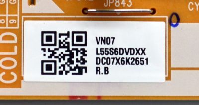 FUENTE DE PODER ORIGINAL PARA TV SAMSUNG / NUMERO DE PARTE L55S6DVDXX / L55S6_DVD / BN44-01267A / BN44-01267C / BN44-01267E / BN44-01267F / PANEL CY-BD055HGXVDH / DISPLAY LC550EQC (SS)(A4) / MODELO UN55DU7200BXZA / UN55DU7200BXZA SF14 - Imagen 3
