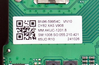 MAIN ORIGINAL PARA TV SAMSUNG / NUMERO DE PARTE BN96-59954C / BN41-03231A / BN41-03231 / KANT_SU2E_DU7000 / BN9659954C / BN96-58578A / BN96-58289A / PANEL CY-BD065HGHV1H / DISPLAY ST6451D06-1 V2.1 / BOARD CSUI6-XR-1 CSUI6-XL-1 / MODELO UN65DU6900FXZA CA03 - Imagen 2