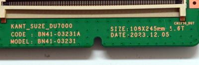 MAIN ORIGINAL PARA TV SAMSUNG / NUMERO DE PARTE BN96-59954C / BN41-03231A / BN41-03231 / KANT_SU2E_DU7000 / BN9659954C / BN96-58578A / BN96-58289A / PANEL CY-BD065HGHV1H / DISPLAY ST6451D06-1 V2.1 / BOARD CSUI6-XR-1 CSUI6-XL-1 / MODELO UN65DU6900FXZA CA03 - Imagen 3