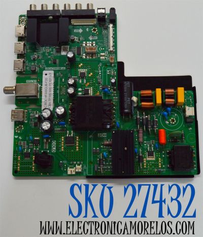 MAIN FUENTE COMBO ORIGINAL PARA TV SCEPTRE 4K UHD TV / NUMERO DE PARTE  DXCK202407 / TP.MS3683.PC821 / DXCK202407-026 / HF500QUB-F20 / 1.05.01.0010865-000 / A24070912 / PANEL MDHF500QUB-F20 / DISPLAY HF500QUB-F20 / MODELO U515CV-UMRD