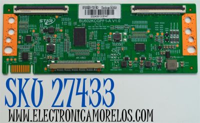 T-CON ORIGINAL PARA TV SCEPTRE / NUMERO DE PARTE BU602KCGPF1-A / BU602KCGPF1-A V1.0 / HF500QUB-F20 / 4K-VBO / PANEL MDHF500QUB-F20 / DISPLAY HF500QUB-F20 / MODELO U515CV-UMRD