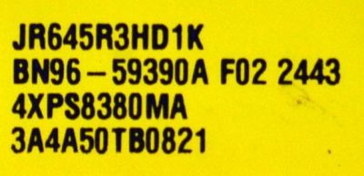 MAIN ORIGINAL PARA TV SAMSUNG 4K UHD SMART TV / NUMERO DE PARTE BN96-59954C / BN41-03231A / BN41-03231 / KANT_SU2E_DU7000 / BN9659954C / BN96-58578E / BN96-58289A / PANEL CY-BD065HGSV4H / DISPLAY JR645R3HD1K / BN96-59390A / MODELO UN65DU6900FXZA UF06 - Imagen 3