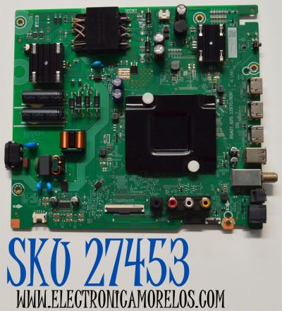 MAIN FUENTE COMBO ORIGINAL PARA TV HISENSE 4K UHD HDR VIDAA / NUMERO DE PARTE 351229 / RSAG7.820.12970/ROH / 50A51HUV / 335398 / EN0310 / PANEL HD500H1U91-T0L2 / DISPLAY CV500U2-L01 REV:02 / MODELO 50A65KV