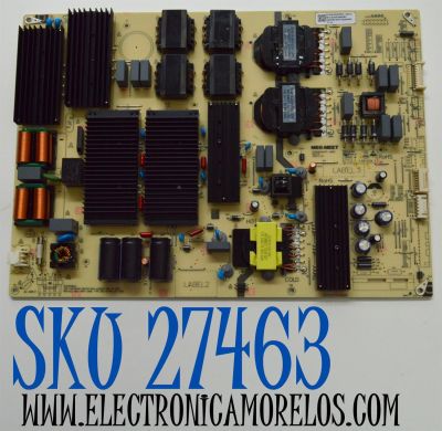 FUENTE DE PODER ORIGINAL PARA TV ONN / NUMERO DE PARTE 9012-242100-50002001 / MP500TL-3Q64 / MP500TL-3Q64-K / MGMT9012RA0 / 2482602963 / S0700402435 / PANEL K980WDK41 / DISPLAY SG9751D01-1 VER.2.1 / BOARD SG9751D01-1-XRR-1 / MODELO 100146865 98"