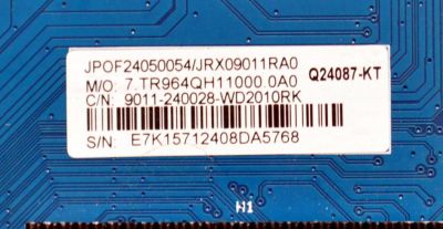 MAIN ORIGINAL PARA TV ONN ROKU 4K UHD HDR / NUMERO DE PARTE 9011-240028-WD2010RK / CVR964_QH / 7.TR964QH11000.0A0 / JRX09011RA0 / 2483004685 / Q24087-KT / JPOF24050054 / PANEL K550WDGF / DISPLAY LC550EQC (SM)(A4) / MODELO 100012586 55" - Imagen 2