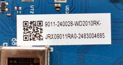 MAIN ORIGINAL PARA TV ONN ROKU 4K UHD HDR / NUMERO DE PARTE 9011-240028-WD2010RK / CVR964_QH / 7.TR964QH11000.0A0 / JRX09011RA0 / 2483004685 / Q24087-KT / JPOF24050054 / PANEL K550WDGF / DISPLAY LC550EQC (SM)(A4) / MODELO 100012586 55" - Imagen 4