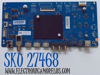 MAIN ORIGINAL PARA TV ONN / NUMERO DE PARTE 9011-240028-WD2011HK / CVR964_QH / 7.TR964QH11000.0B2 / Q24090-KT / JRX09011RA0 / 2491500883 / JPOF24080051 / PANEL K750WDJ1 / DISPLAY HV750QUB-F91 / BOARD 47_6003731 / 47_6003728 / MODELO 100044717 75"
