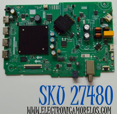 MAIN FUENTE COMBO ORIGINAL PARA TV SELECT SERIES ROKU FULL HD / NUMERO DE PARTE TPD.T950R4T.PB761 / TPD.T950R4T.PB761 (T) / M0009W00R / A000FD00J / AY3AF0C2F / MODELO 40R3BX