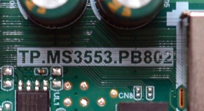 MAIN FUENTE COMBO ORIGINAL PARA TV SCEPTRE / NUMERO DE PARTE 60103-00917 / TP.MS3553.PB802 / 4300092612 / A21043076-0H12345 / PANEL BOEA430WU1 / DISPLAY CC430LV1D VER.02 / MODELO X437BV-FSRD / X437BV-FSRB - Imagen 3