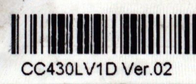 MAIN FUENTE COMBO ORIGINAL PARA TV SCEPTRE / NUMERO DE PARTE 60103-00917 / TP.MS3553.PB802 / 4300092612 / A21043076-0H12345 / PANEL BOEA430WU1 / DISPLAY CC430LV1D VER.02 / MODELO X437BV-FSRD / X437BV-FSRB - Imagen 4