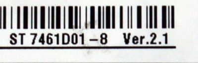 MAIN ORIGINAL PARA TV LG 4K UHD HDR SMART TV / NUMERO DE PARTE EBT67927002 / EAX70043606 / EAX70043606(1.3) / 67927002 / PANEL NC750TQG-VCKHA / DISPLAY ST7461D01-8 VER.2.1 / BOARD ST7461D01-8-XLR-4 / ST7461D01-8-XRL-4 / MODELO 75UT7550AUA.BUSCLKR - Imagen 2