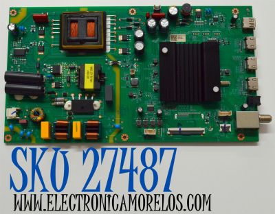 MAIN FUENTE COMBO ORIGINAL PARA TV VIZIO 4K UHD HDR SMARTCAST / NUMERO DE PARTE 515C55861M08 / MT55861-ZC01-01 / E022M764-C3 / M08/0110-01310 / 2010146612 / DISPLAY ST4951D01-1 VER.2.2 / MODELO V4K50M-0810 / V4K50M-0810 LMC1T8MA