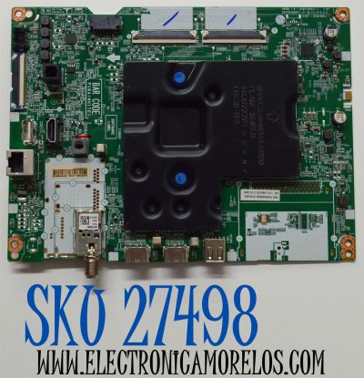 MAIN ORIGINAL PARA TV LG 4K UHD HDR SMART TV / NUMERO DE PARTE EBT67554402 / EAX70043605 / EAX70043605(1.0) / 67554402 / PANEL NC750TQG-VCKHA / DISPLAY ST7461D01-8 VER.2.1 / MODELO 75UR8000AUA / 75UR8000AUA.BUSCLKR