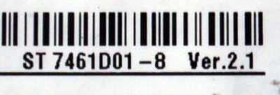 MAIN ORIGINAL PARA TV LG 4K UHD HDR SMART TV / NUMERO DE PARTE EBT67554402 / EAX70043605 / EAX70043605(1.0) / 67554402 / PANEL NC750TQG-VCKHA / DISPLAY ST7461D01-8 VER.2.1 / MODELO 75UR8000AUA / 75UR8000AUA.BUSCLKR - Imagen 2