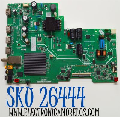 MAIN FUENTE COMBO ORIGINAL PARA TV TCL FULL HD ROKU TV / NUMERO DE PARTE G0301-000444 / MR16K17 / TPD.R816T.PB772 (T) / 40-MR16K17-MPB2HG / G0301-000444-W30 / G0301-000444-W3S / PANEL LVF430NDEL / DISPLAY PT430CT05-1 VER.1.0 / MODELO 43S310R