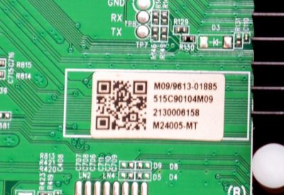 MAIN ORIGINAL PARA TV ONN ROKU TV 4K UHD HDR / NUMERO DE PARTE 515C90104M09 / MT90104-ZC01-01 / 2130006158 / M24005-MT / M09/9613-01885 / PANEL V650DJB-Q02 / DISPLAY V650DJB-Q02 REV.D2 / MODELO 100012587 65" - Imagen 3