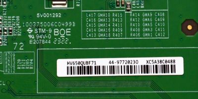 T-CON ORIGINAL PARA TV VIZIO / NUMERO DE PARTE 44-9772023 / HV650QUBF71 / 44-97720230 / 100375006C0499B / 5V001292 / PANEL BOEI650WQ1 / DISPLAY HV650QUB-F71 / MODELO M65Q6-L4 / M65Q6-L4 LBSFR7GZ - Imagen 2