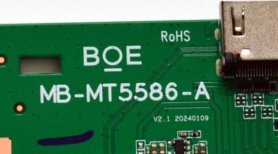 MAIN ORIGINAL PARA TV VIZIO / NUMERO DE PARTE 21201-04550 / MB-MT5586-A / 1000282253 / S11100028225302808 / PANEL BOEI650WQ1 / DISPLAY HV650QUB-F72 REV.1.0 / MODELO V4K65C-0804 / V4K65C-0804 LBSFU7LA - Imagen 3