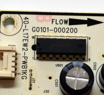 FUENTE DE PODER ORIGINAL PARA TV TCL / NUMERO DE PARTE 30805-000458 / G0101-000200 / 40-L17EW2-PWB1KG / 20373581 / PANEL LVU650NDAL / DISPLAY ST6451D06-3 VER.2.1 / MODELO 65S41BR / 65S451 - Imagen 3