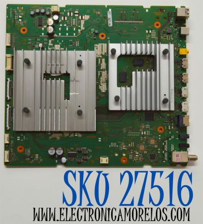 MAIN ORIGINAL PARA TV SONY BRAVIA 4K UHD HDR GOOGLE TV / NUMERO DE PARTE A5042768A 890 / 101227041 / A-5042-768-A 890 / PANEL YDCM085DCU11 / DISPLAY T850QVN03.K / BOARD 85T14 S0J XL2 / 85T14 S0K XR2 / 85T14 S0H XR1 / MODELO XR-85X90CK / XR85X90CK