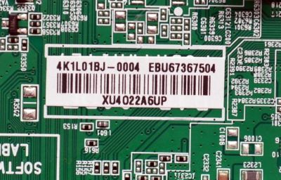 MAIN ORIGINAL PARA TV LG 4K UHD HDR SMART TV / NUMERO DE PARTE EBU67367504 / EAX70043606 / EAX70043606(1.3) / 67367504 / PANEL NC550TQG-AAKHA / DISPLAY LC550EQC (SP)(A1) / MODELO 55UR8000AUA / 55UR8000AUA.BUSYLJM - Imagen 4