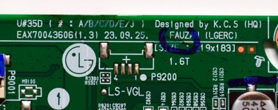 MAIN ORIGINAL PARA TV LG 4K UHD HDR SMART TV / NUMERO DE PARTE EBU67367504 / EAX70043606 / EAX70043606(1.3) / 67367504 / PANEL NC550TQG-AAKHA / DISPLAY LC550EQC (SP)(A1) / MODELO 55UR8000AUA / 55UR8000AUA.BUSYLJM - Imagen 3