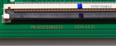 T-CON ORIGINAL PARA TV ONN / NUMERO DE PARTE 513C55B0M82 / TV55B0-ZC26-01(C) / E022M768-A1 / E168066 / 303C55B0233 / M82/1717-14812 / 2010141540 / DISPLAY V850DJ2-Q01 / MODELO 100150805 85" - Imagen 2