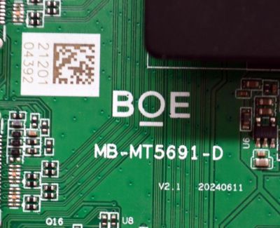 MAIN FUENTE COMBO ORIGINAL PARA TV VIZIO 4K UHD HDR SMARTCAST / NUMERO DE PARTE 21201-04392 / MB-MT5691-D / 4700023575 / PANEL BOEI550WQ1 / DISPLAY HV550QUB-F70 REV.2.0 / MODELO V4K55M-0804 / V4K55M-0804 LBVFV9GA - Imagen 3