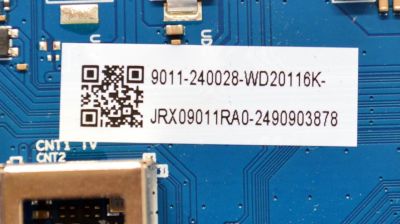 MAIN ORIGINAL PARA TV ONN ROKU 4K UHD HDR / NUMERO DE PARTE 9011-240028-WD20116K / CVR964_QH / Q24117-KT / 7.TR964QH11000.0B1 / JRX09011RA0 / JPOF24060098 / PANEL K500WDGF / DISPLAY ST4951D02-1 VER.2.1 / MODELO 100012585 50" - Imagen 5