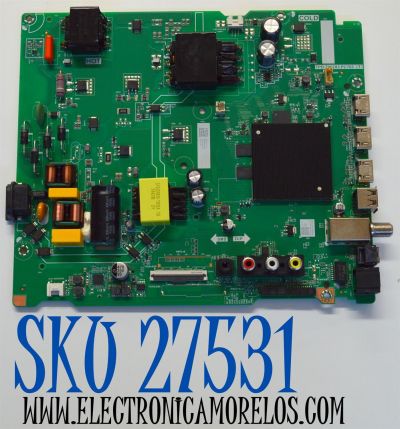 MAIN FUENTE COMBO ORIGINAL PARA TV HISENSE 4K UHD HDR QLED FIRE TV / NUMERO DE PARTE 405469 / TPD.T962X3.PC703 (T) / 50A51HUF / BOARD CV500U2-L01-XR-2 / CV500U2-L01-XL-2 / PANEL HD500H1U91-T0LHK2\ROH / DISPLAY CV500U2-L01 REV:02 / MODELO 50QD65NF