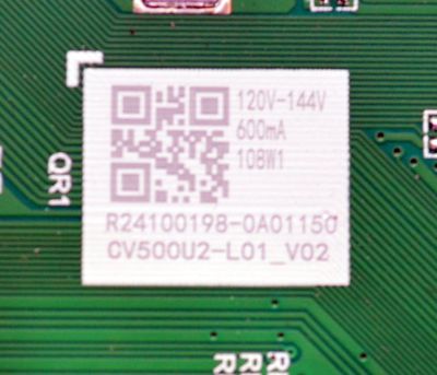 MAIN FUENTE COMBO ORIGINAL PARA TV HISENSE 4K UHD HDR QLED FIRE TV / NUMERO DE PARTE 405469 / TPD.T962X3.PC703 (T) / 50A51HUF / BOARD CV500U2-L01-XR-2 / CV500U2-L01-XL-2 / PANEL HD500H1U91-T0LHK2\ROH / DISPLAY CV500U2-L01 REV:02 / MODELO 50QD65NF - Imagen 3