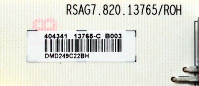 FUENTE DE PODER ORIGINAL PARA TV HISENSE / NUMERO DE PARTE 404341 / RSAG7.820.13765/ROH / 13765-C / CQC13134095636 / HDCEM1 / PANEL HE650X3U61-T0L1 / DISPLAY PT650GT02-7 VER.1.0 / BOARD PT650GT02-3-XR2-3 / PT650GT02-3-XR1-3 / MODELO 65S75N - Imagen 2