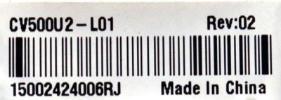 MAIN FUENTE COMBO ORIGINAL PARA TV HISENSE 4K UHD HDR QLED FIRE TV / NUMERO DE PARTE 410671 / TPD.T962X3.PC703 (T) / 50A51HUF / 410670 / PANEL HD500H1U91-T0LHK2 / DISPLAY CV500U2-L01 REV:02 / BOARD CV500U2-L01-XL-2 / CV500U2-L01-XR-2 / MODELO 50QD65NF - Imagen 2