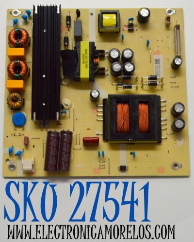 FUENTE DE PODER ORIGINAL PARA TV SELECT SERIES ROKU / NUMERO DE PARTE 514C6507M16 / TV6507-ZC02-01 / E021M716-C2 / M16/6726-00220 / 2010139398 / DISPLAY V550DJ2-Q01 REV.D1 / MODELO 55R4AX